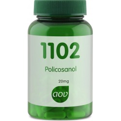 AOV 1102 Policosanol 20mg Voedingssupplementen - 60 vegacaps