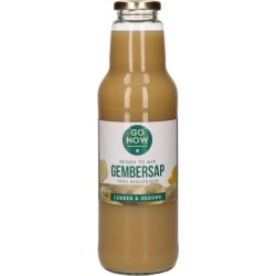 Go Now Pure Gembersap 750ml - Gemberthee - Gembershot - Gember Thee - Gember