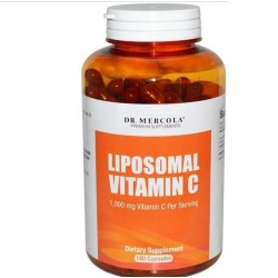 Liposomale Vitamine C (180 Capsules) - Dr Mercola