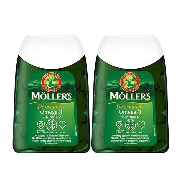 Möller's Omega-3 Visolie Capsules - 2 x 112 capsules