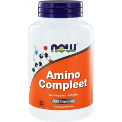 Now Foods - Amino Compleet - Aminozuren Complex - 120 Capsules