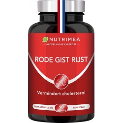 Rode Gist Rijst – Co-enzym Q10 – NUTRIMEA - Cholesterol - 90 capsules