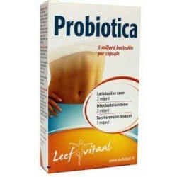 LeefVitaal Probiotica Darmbalans - 30 Tabletten - Voedingssupplementen - Probiotica