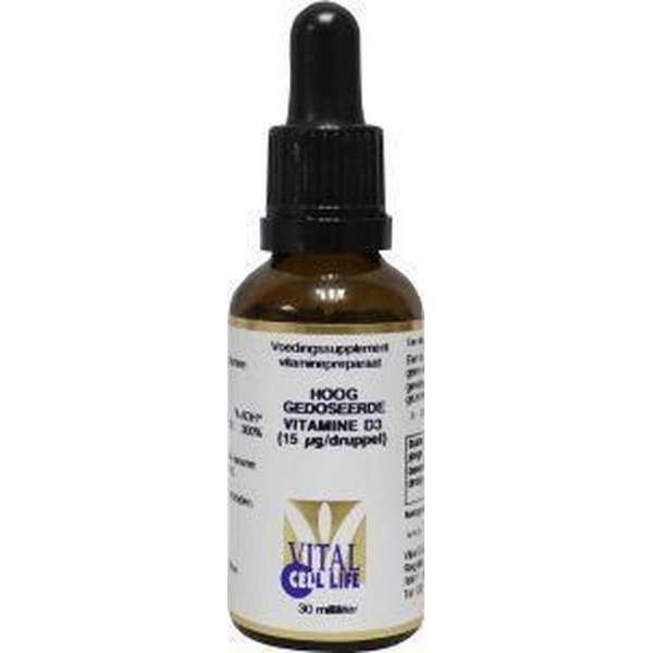 Vit D3 15Mcg Druppels Vcl