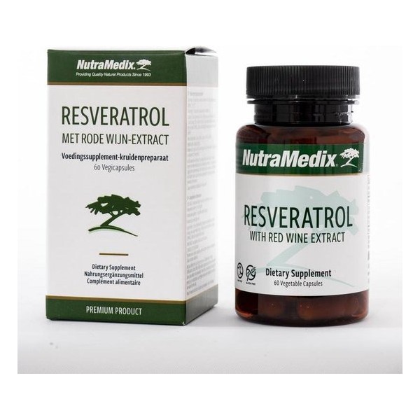 NutraMedix - Resveratrol - 60 vegicaps