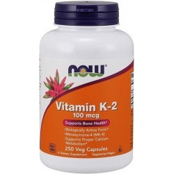 Vitamine K-2 Now Foods 250v-caps