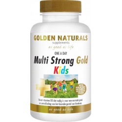 Golden Naturals Multi Strong Gold Kids (60 kauwtabletten)