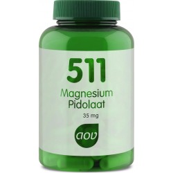 AOV 511 Magnesium Pidolaat  35 mg  - 90 vegacaps - Mineralen - Voedingssupplementen