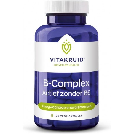 B-Complex Actief zonder B6 - Vitakruid