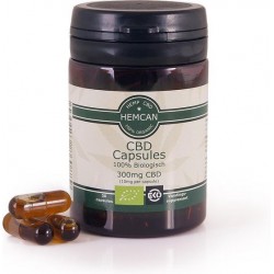 Biologische CBD Olie Capsules - 300mg CBD (30 stuks)