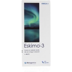 Metagenics Eskimo-3 - 250 Capsules - Visolie - Voedingssupplement