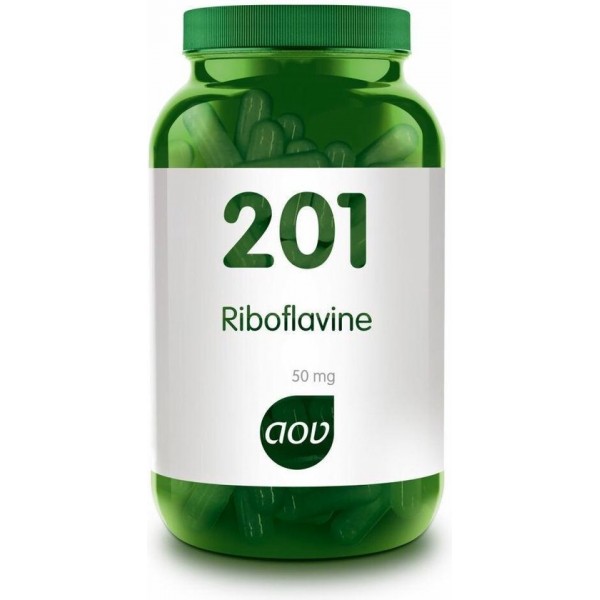 AOV 201 Riboflavine (50 mg) - 100 vegacaps - Vitaminen - Voedingssupplementen