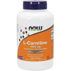 L-Carnitine 1000mg Now Foods 100tabl