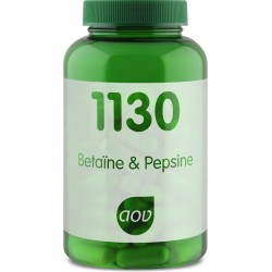 AOV 1130 Betaine & Pepsine - 120 vegacaps  - Enzymen - Voedingssupplementen