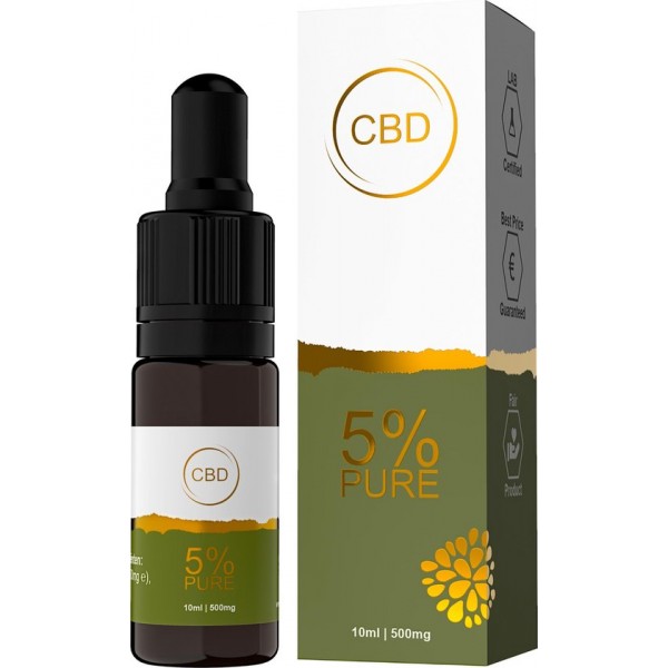 Premium CBD Olie 5% - 10ml