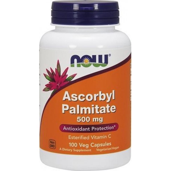 Now Foods Voedingssupplementen Ascorbyl Palmitaat 500mg (100 veggiecaps) - Now Foods