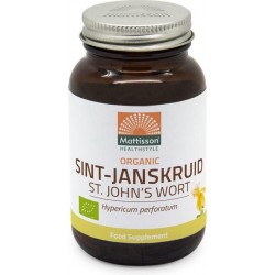 St. Janskruid biologisch 120 capsules - Flesje met 120 capsules