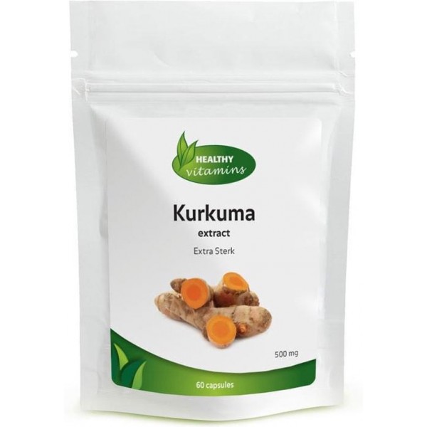 Kurkuma extract capsules (Curcuma C3 longa)  met zwarte peper