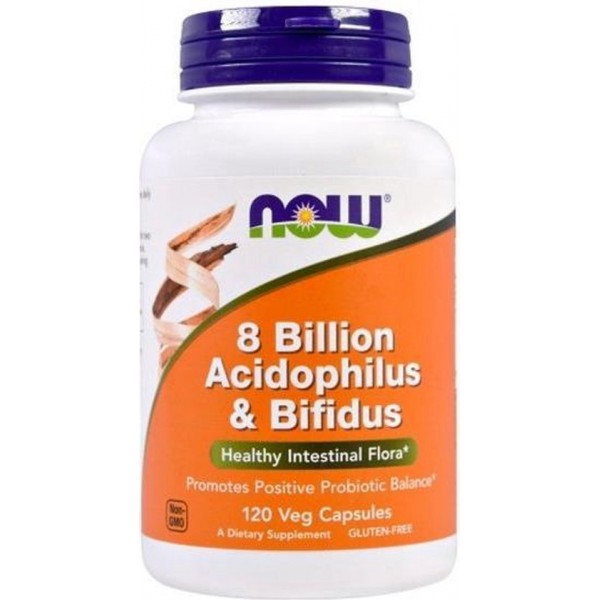 8 Billion Acidophilus and Bifidus 120v-caps