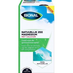 Bional Natuurlijk Zee Magnesium met Calcium 40 capsules