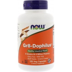 Gr8-Dophilus (120 Vegetarian Capsules) - Now Foods