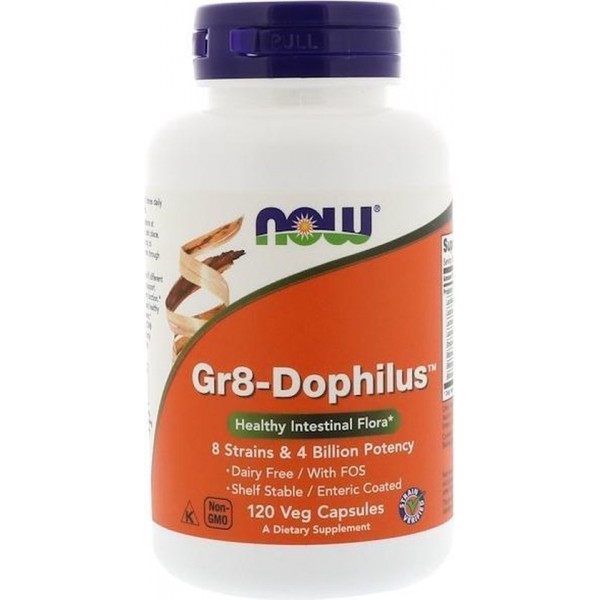 Gr8-Dophilus (120 Vegetarian Capsules) - Now Foods