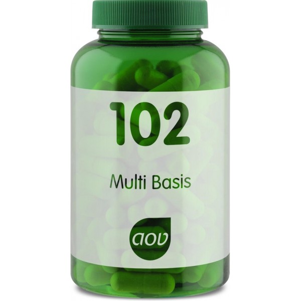 AOV 102 Multi Basis - 120 vegacaps - Multivitaminen - Voedingssupplementen