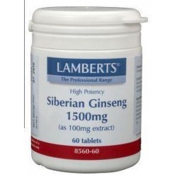 Lamberts Siberian Ginseng 1500 mg Tabletten 60 st