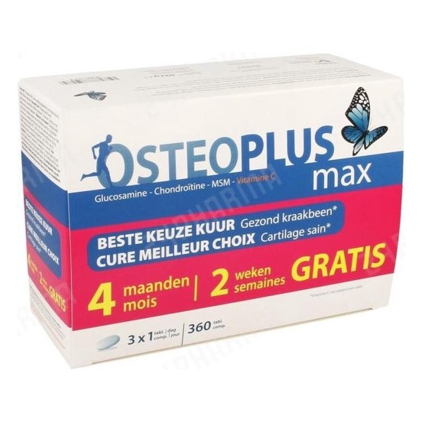 Osteoplus Max Beste Keuze Kuur 360 Tabletten (2 weken GRATIS)