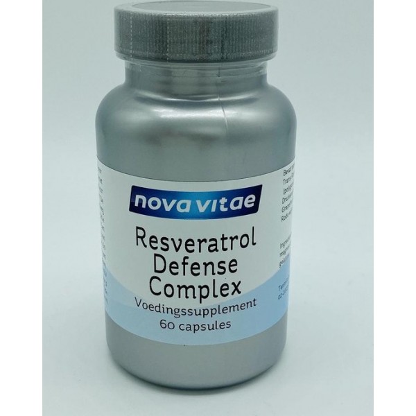 Nova Vitae, Resveratrol Defense Complex, 100mg, 60 capsules