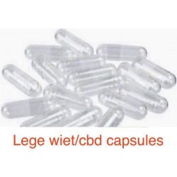 WIET CBD BIOLOGISCHE GEL CAPSULE (leeg)|20 st.