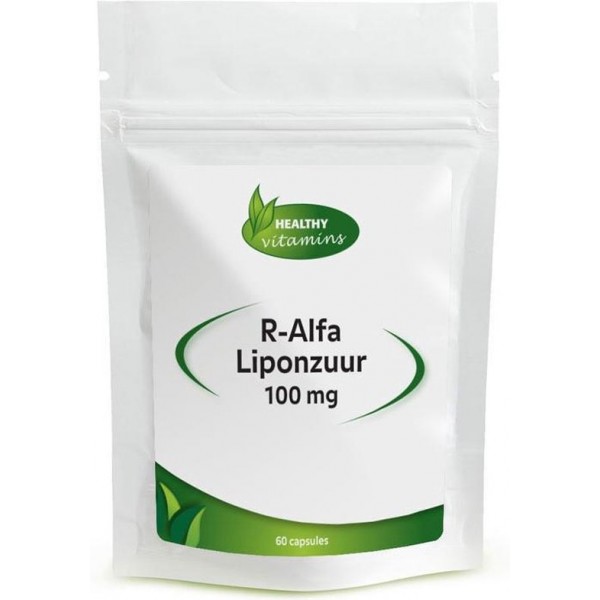 R-Alfa-liponzuur - 60 capsules - Biologisch actieve vorm