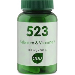 AOV 523 Selenium & Vitamine E - 60 capsules  - Mineralen - Voedingssupplementen