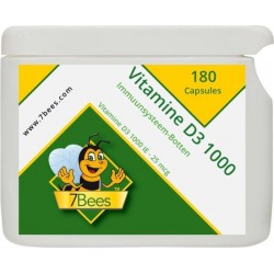 Vitamine D3 1000IE 180 caps