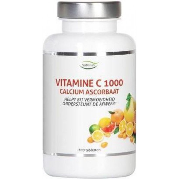 NUTRIVIAN VIT C 1000MG CAL AS*