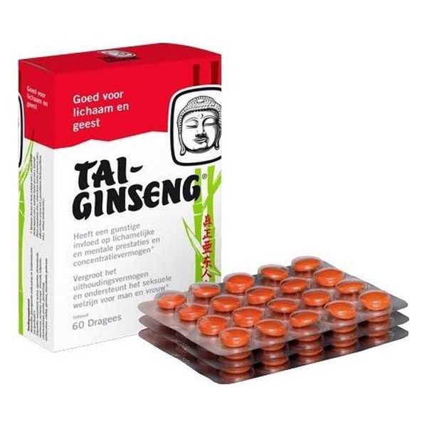 Tai-Ginseng - 60 Dragees - Voedingssupplement