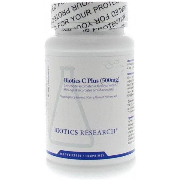 Biotics - Bio C & Ascorbaten 500 mg 100 tabletten