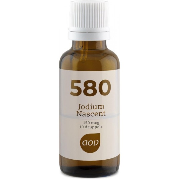 AOV 580 Jodium Nascent 150 mcg - 15 ml - Mineralen  - Voedingssupplementen