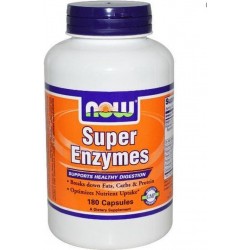 Super Enzymen (180 Capsules) - Now Foods