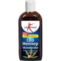 Lucovitaal Hennep CBD Huidwonder Olie - 200 ml