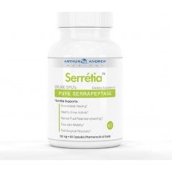 ArthurAndrew AAM SERRETIA, PURE SERRAPEPTASE - 500MG – 30 capsules