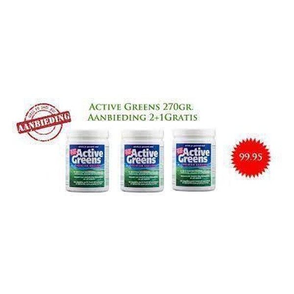 Active Greens Voedingssupplement Voordeelaanbieding