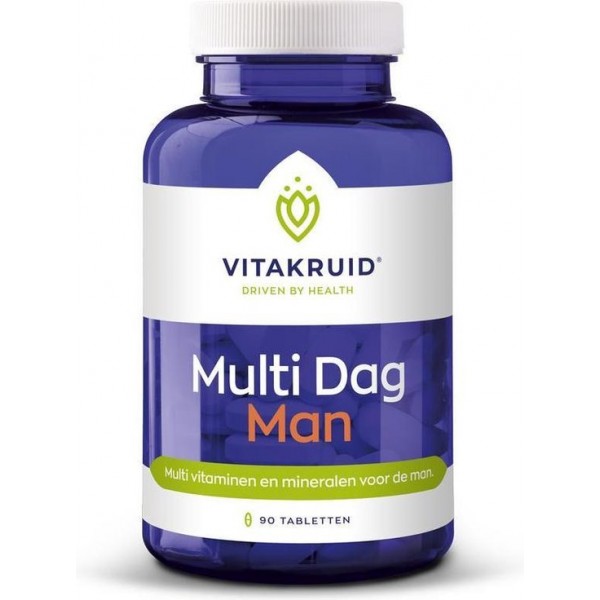 Vitakruid Multi dag man - 90 tabletten