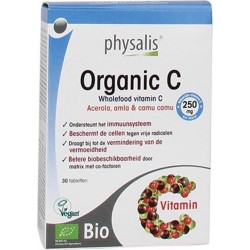 PHYSALIS ORGANIC WHOLEFOOD VITAMINE C 30 TABLETTEN