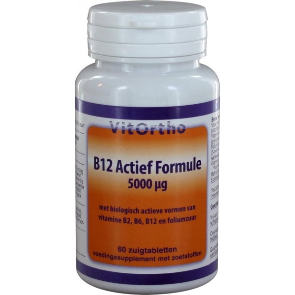 Vitortho b12 actief formule 60 st