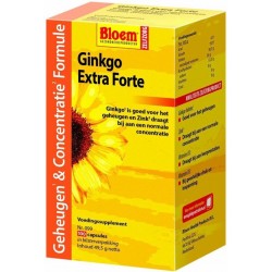 Bloem Ginkgo Extra Forte - 100 Capsules - Voedingssupplement