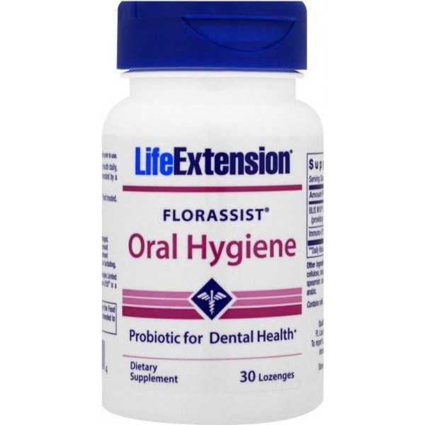 Florassist Oral Hygiene (30 Lozenges ) - Life Extension