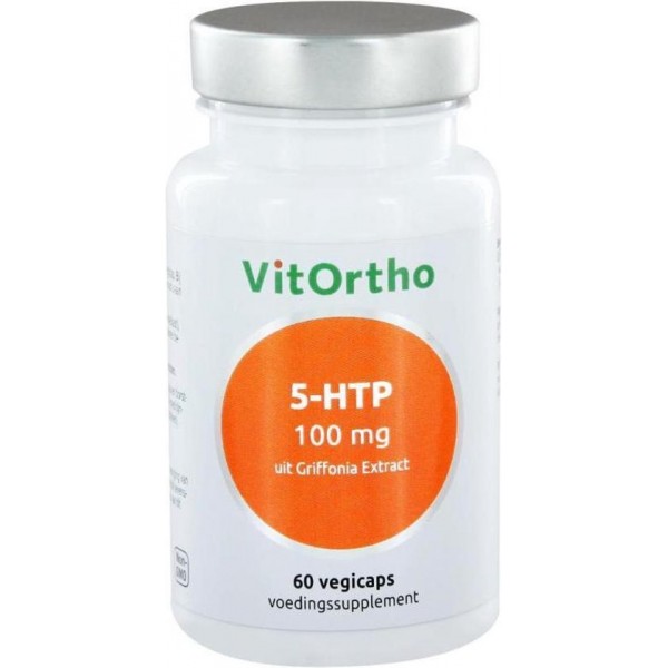 VitOrtho Griffonia Extract 5-HTP - 60 Capsules - Voedingssupplement