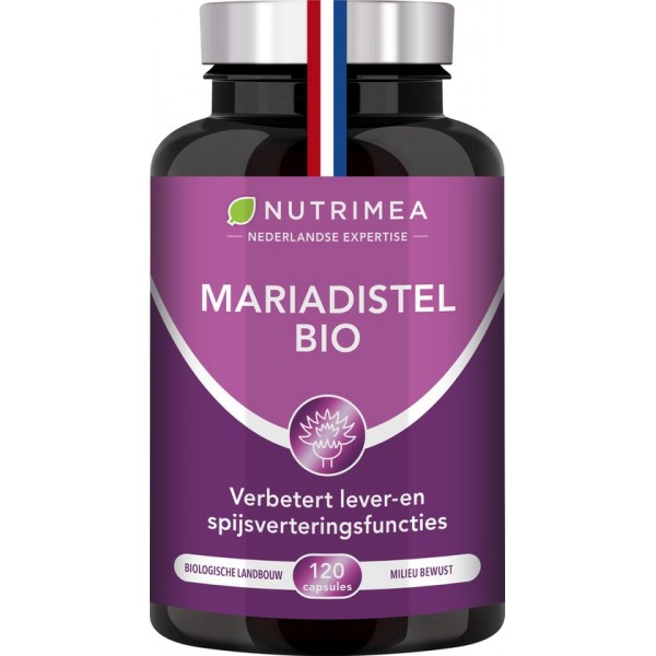 Mariadistel - NUTRIMEA - voedingssupplement - 120 caps