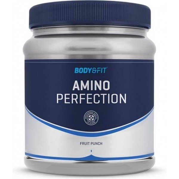 Body & Fit Amino Perfection - BCAA, EAA en Glutamine aminozuren - 380 gram (20 servings) - Fruit Punch